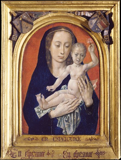 Szűz Mária a gyermekkel alkotó: Hugo van der Goes