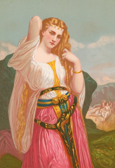Jefte lánya alkotó: Hugues Merle