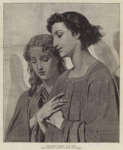 Az angyalok imája alkotó: Hugues Merle
