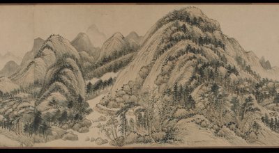 Lakás a Fuchun-hegységben alkotó: Hui Wang