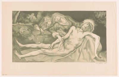 Krisztus reszketése alkotó: Huib Luns (signed by artist)