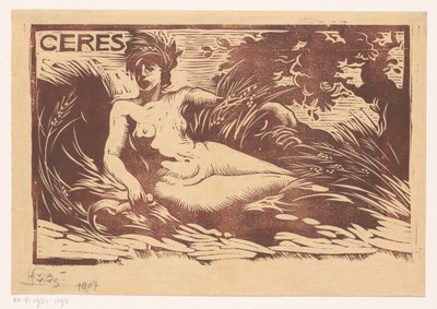 Ceres alkotó: Huib Luns (signed by artist)