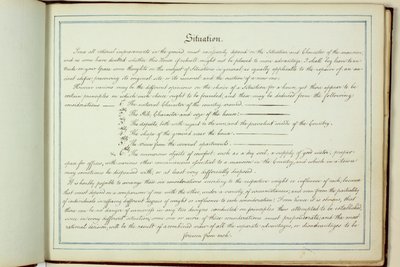Vörös könyv: Welbeck alkotó: Humphry Repton
