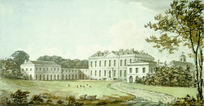 Vörös könyv a Sheringham Hall számára, 1812 körül alkotó: Humphry Repton