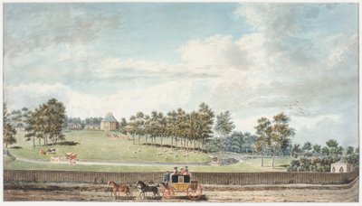 The Harwich Coach (wc szőtt papíron) alkotó: Humphry Repton
