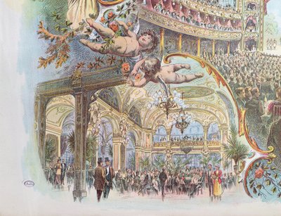 A budapesti Somossy Orfeum belső képei, 19. század vége alkotó: Hungarian School