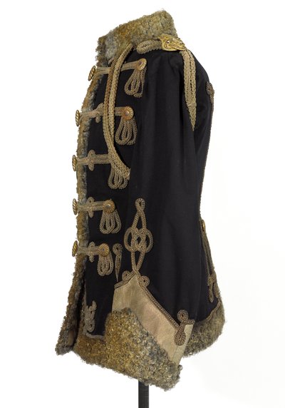 Pelisse, 3. Zieten Huszárok, HRH The Duke of Connaught, 1914 előtt (pelisse) alkotó: Hungarian School