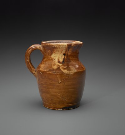 Kancsó, c. 1889-1900 (csúszómázas kőedény) alkotó: Hunt Pottery First Site attr.to Hunt Pottery First Site attr.to