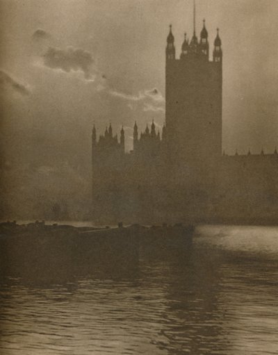 „A kőszentély, amely lefedi London parlamenti dobogó szívét”, 1935. alkotó: Huson