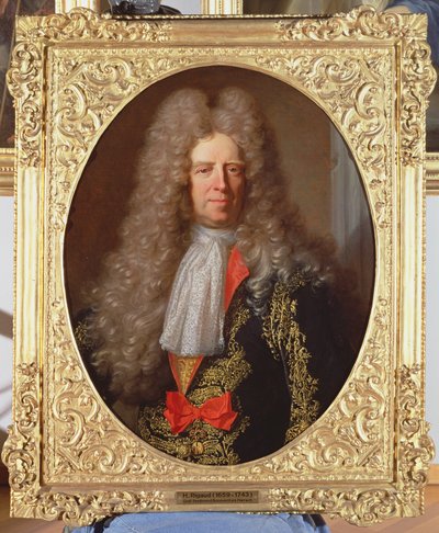 Gróf Bonaventura Ferdinánd Harrach (1636-1706), I. Lipót magyar király (1640-1705) főgondnoka, 1698 alkotó: Hyacinthe Francois Rigaud