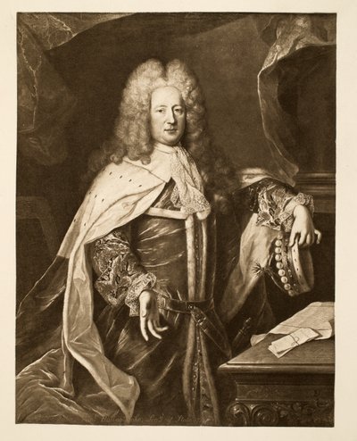 Henry St. John, Bollingbroke vikomtja, pub. 1902 (kollotípus) alkotó: Hyacinthe Francois Rigaud