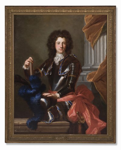 Henry Bentinck, Portland 1. hercegének portréja, 1699 alkotó: Hyacinthe Francois Rigaud