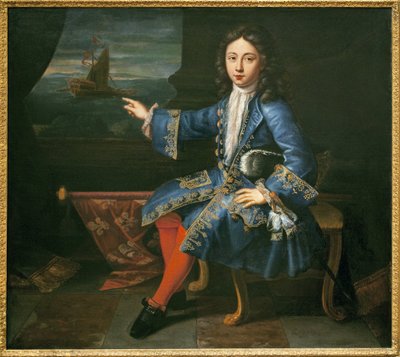 Toulouse grófjának portréja (1678-1737). (XIV. Lajos (1638-1715) és Madame de Montespan (Francoise Athenais, Montespan márquise) elismert fia alkotó: Hyacinthe Francois Rigaud