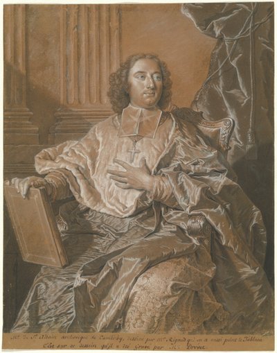 Charles de Saint-Albin monsignore, Cambrai érseke alkotó: Hyacinthe Rigaud