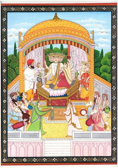 Brahma-Saraswati szent szertartás alkotó: IMAGINEERS STUDIO