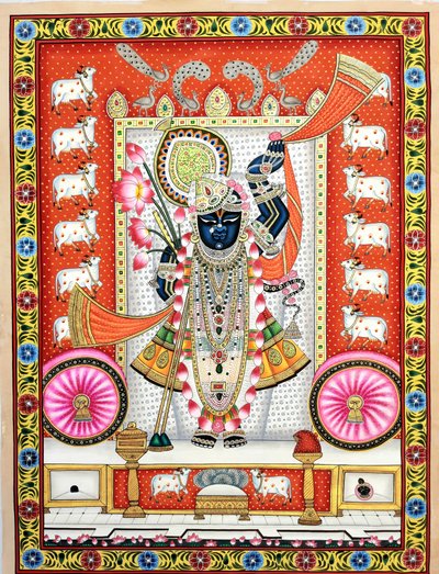 Az élénk indiai Shrinathji alkotó: IMAGINEERS STUDIO
