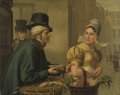 A baromfiember alkotó: Ignace Brice