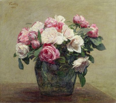Rózsák alkotó: Ignace Henri Jean Fantin-Latour