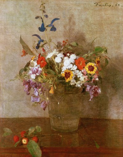 Őszi virágok, 1864 alkotó: Ignace Henri Jean Fantin Latour