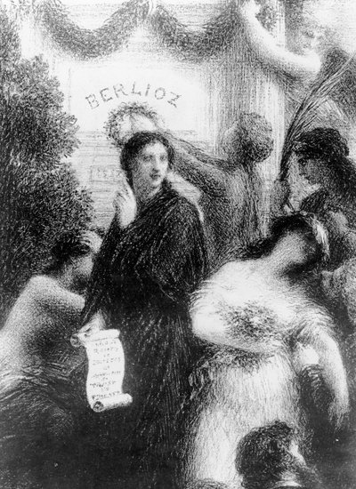 Berlioz, avagy A születésnap, 1876 alkotó: Ignace Henri Jean Fantin Latour