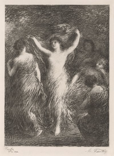 Táncok, 1898. alkotó: Ignace Henri Jean Fantin Latour