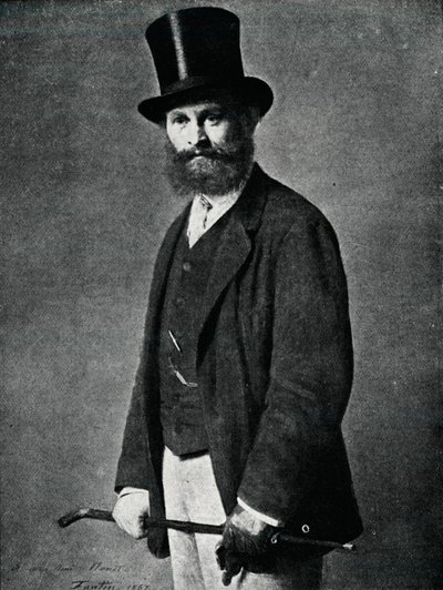 Edouard Manet. Fantin-Latour portréjából, 1901 alkotó: Ignace Henri Jean Fantin Latour