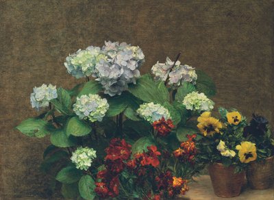 Virágok alkotó: Ignace Henri Jean Fantin Latour