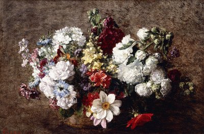 Vegyes csokor alkotó: Ignace Henri Jean Fantin Latour