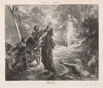 Rinaldo, 1878. alkotó: Ignace Henri Jean Fantin Latour