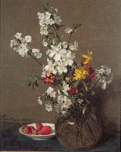 Tavaszi csokor, 1865 alkotó: Ignace Henri Jean Fantin Latour
