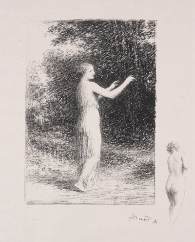 A Koldus. alkotó: Ignace Henri Jean Fantin Latour