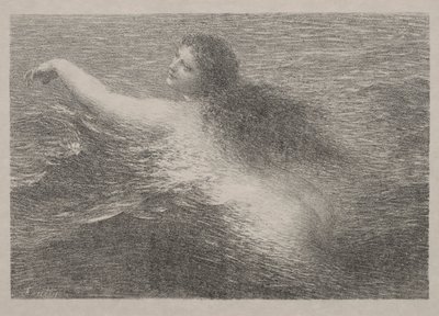 A vízi zseni, 1896. alkotó: Ignace Henri Jean Fantin Latour