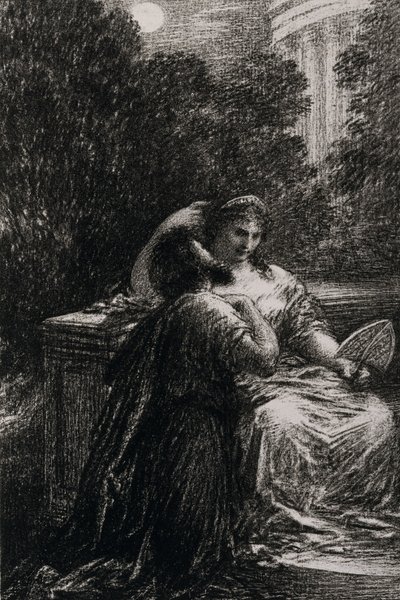 Trójaiak Karthágóban, III. felvonás alkotó: Ignace Henri Jean Fantin Latour