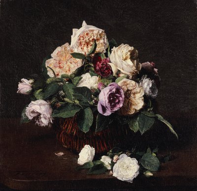 Virágváza, 1876 alkotó: Ignace Henri Jean Fantin Latour