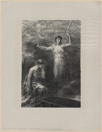 Victor Hugónak, 1889. alkotó: Ignace Henri Jean Fantin Latour