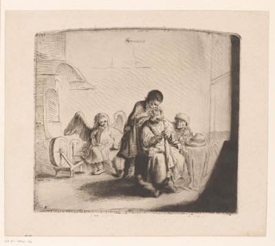 Tobit szemének gyógyítása alkotó: Ignace Joseph de Claussin (attributed to)