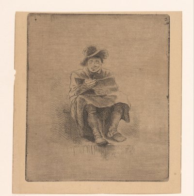 olvasó ember alkotó: Ignace Joseph de Claussin (attributed to)
