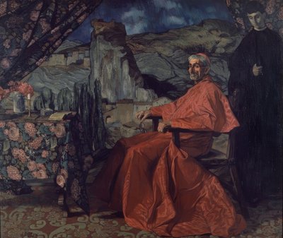 EL CARDENAL - 1912 - O / L - 201 X 236 CM alkotó: Ignacio Zuloaga y Zabaleta