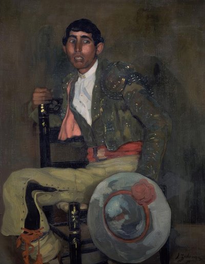 EL PICADOR - XX. SZÁZAD - OLAJ / SZÖVET - 137X115 CM alkotó: Ignacio Zuloaga y Zabaleta