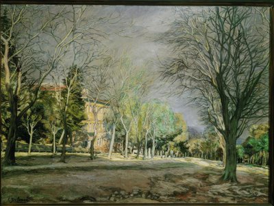 Ignacio Zuloaga / Tájkép El Escorial közelében