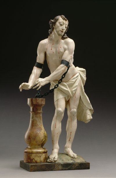Krisztus az oszlopnál, 1754 alkotó: Ignaz Gunther