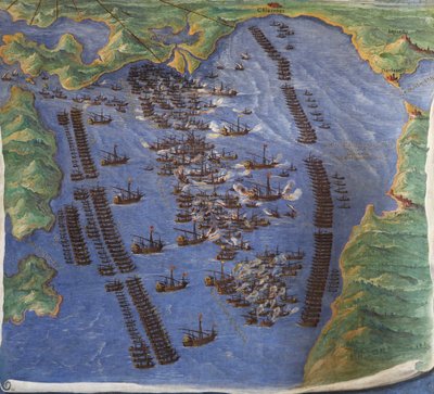 Lepantói csata, 1571 alkotó: Ignazio Danti