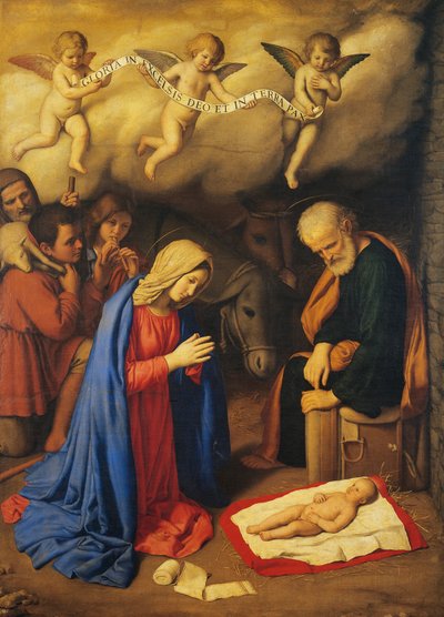 Pásztorok imádása alkotó: Il (1609-85) Sassoferrato
