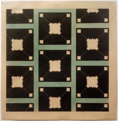 Suprematistisches Ornament alkotó: Ilja Grigorjewitsch  Tschaschnik