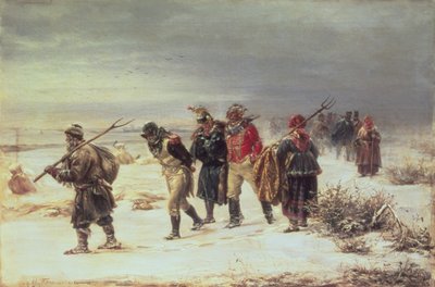 1812-ben (A visszavonulás Moszkvából) 1873 alkotó: Illarion Mikhailovich Pryanishnikov