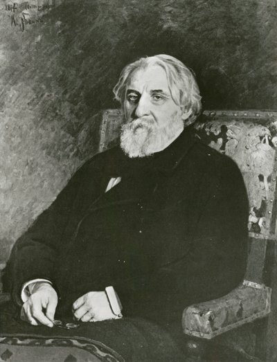 Ivan Turgenyev portréja alkotó: Ilya Efimovich (after) Repin
