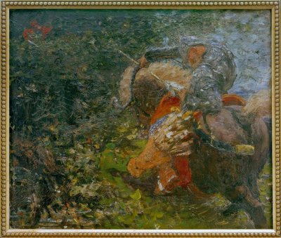 A lovag Ilja Muromec és a rabló Solowej alkotó: Ilya Efimovich Repin