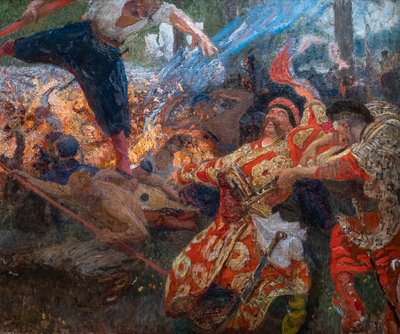 GOPAK. A ZAPOROGOK KOSZÁKOK TÁNCJA alkotó: Ilya Efimovich Repin