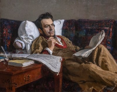 MIKHAIL GLINKA A „RUSSLAN ÉS LUDMILA” OPERA SZEREZÉSE alkotó: Ilya Efimovich Repin