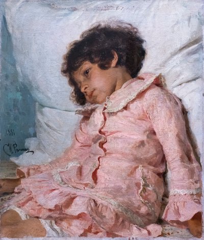 NADIA REPINE alkotó: Ilya Efimovich Repin